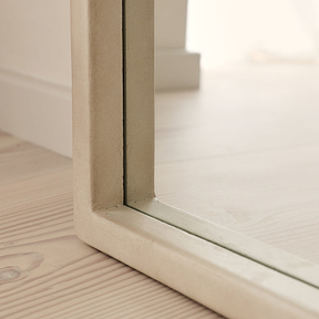 Arden - Concrete Full Length Wooden Mirror 180cm x 80cm