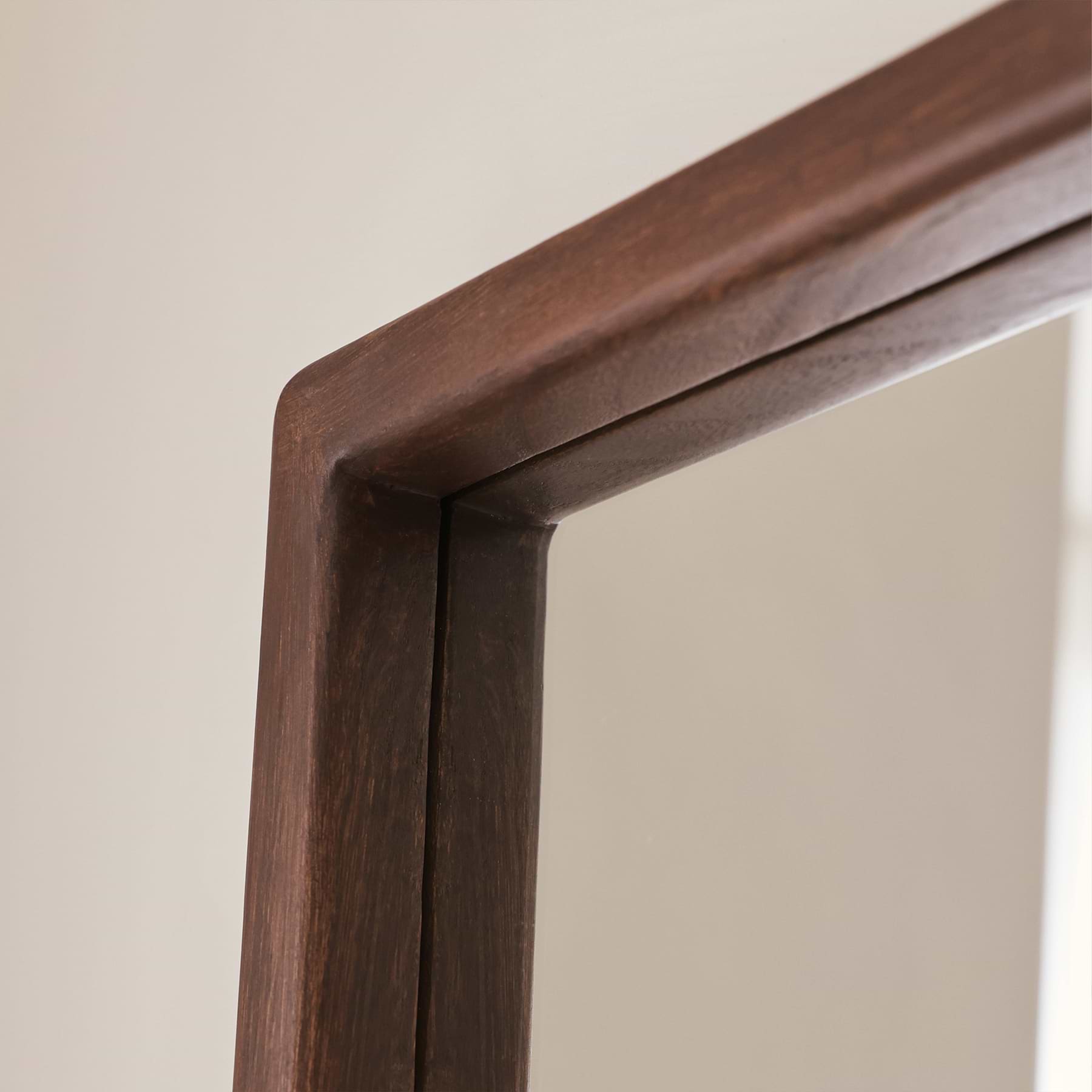 Arden - Dark Wood Full Length Wooden Mirror 180cm x 80cm