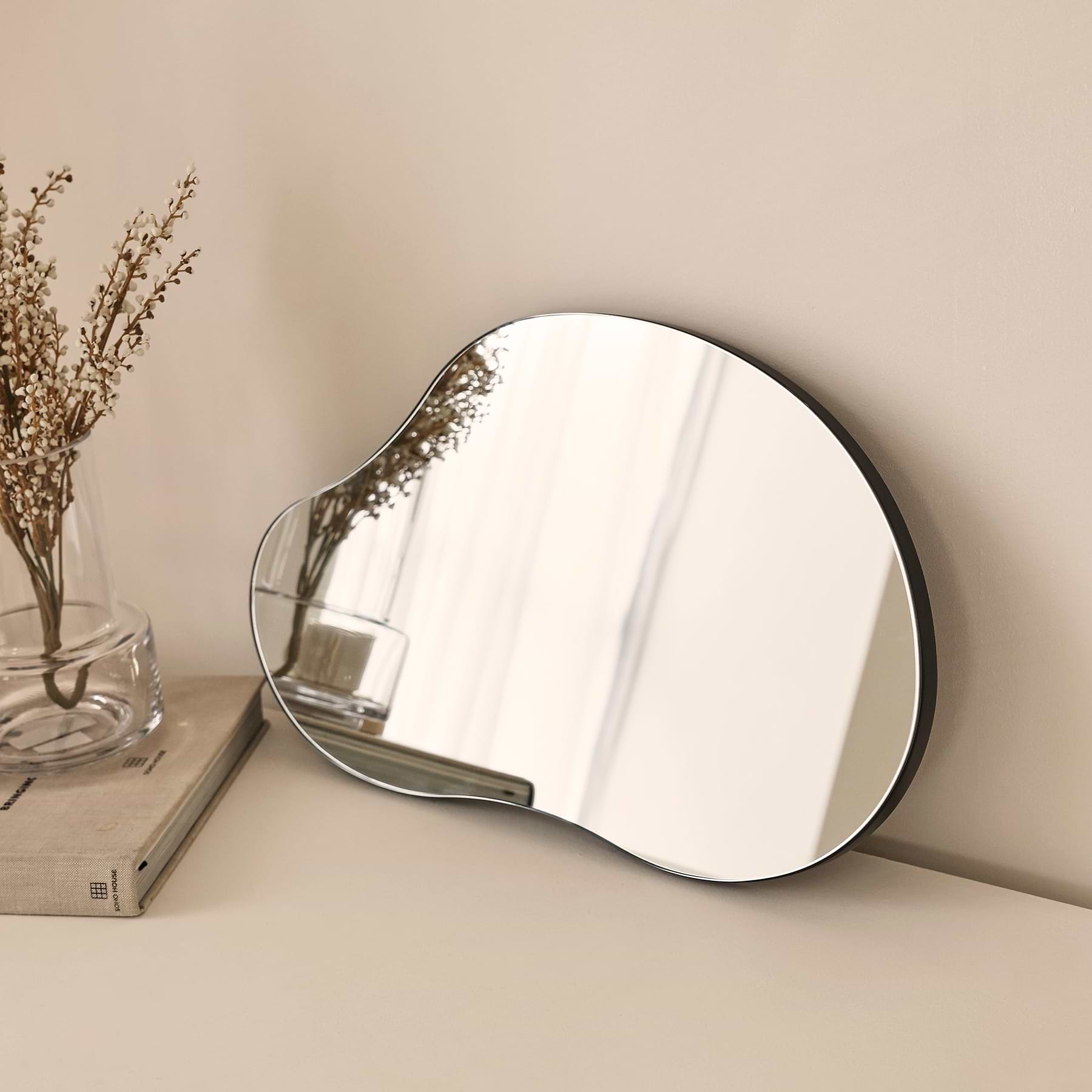 Edge - Frameless Irregular Pond Mirror 45cm x 30cm