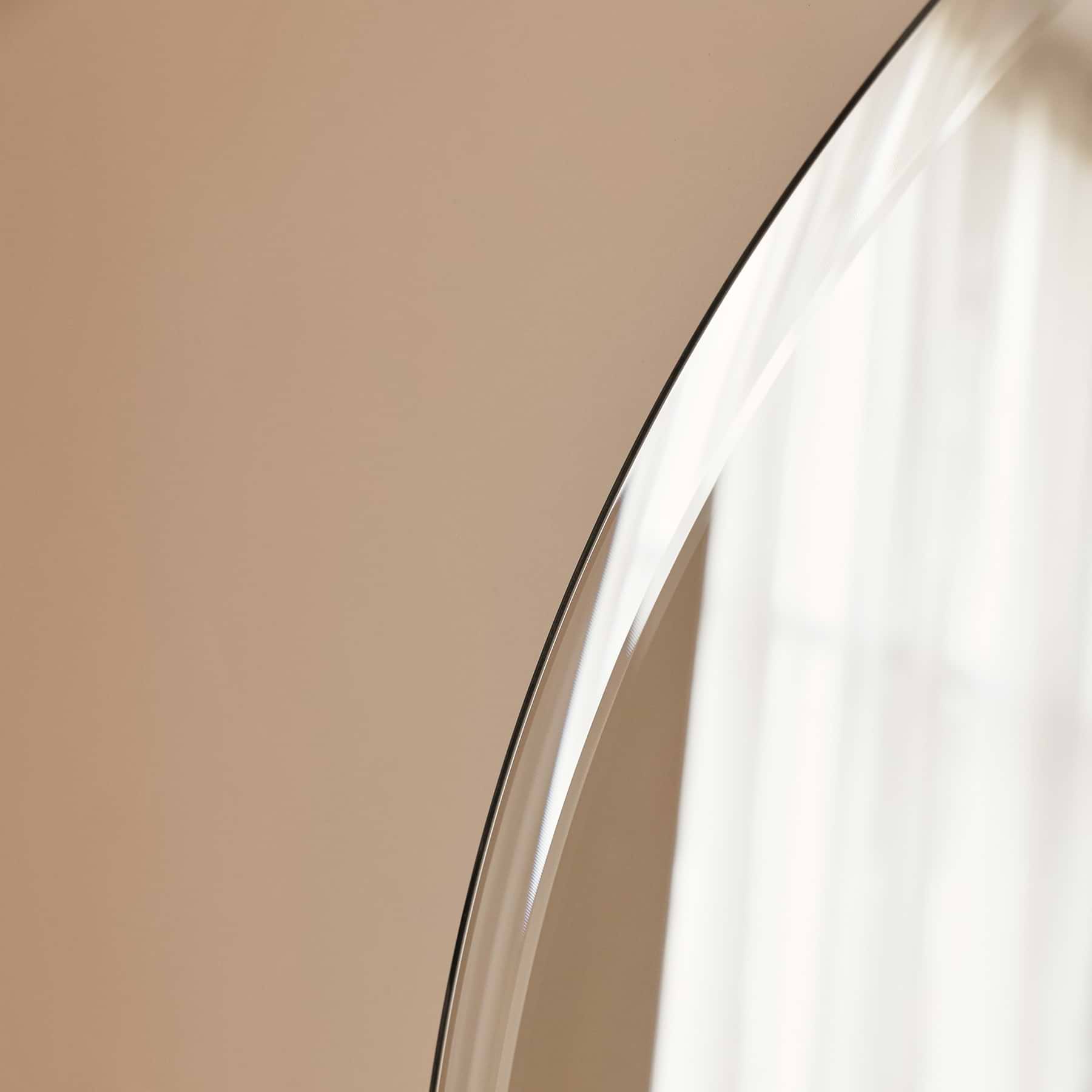 Vienna - Frameless Round Bevelled Mirror 80cm x 80cm