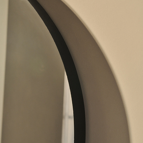 Arcus - Full Length Arched Black Large Metal Mirror 170cm x 80cm