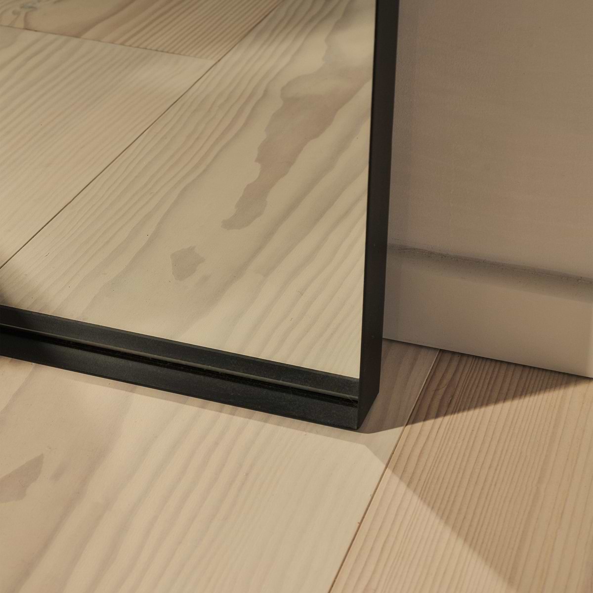 Arcus - Full Length Arched Black Large Metal Mirror 170cm x 80cm