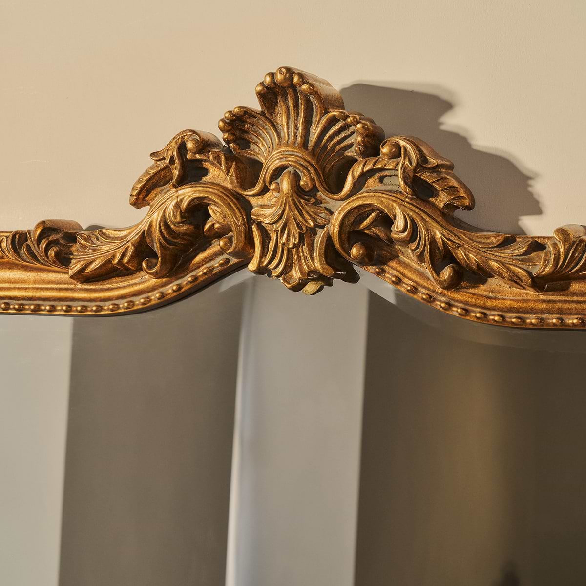 James - Gold Full Length Arched Mirror 189cm x 80cm