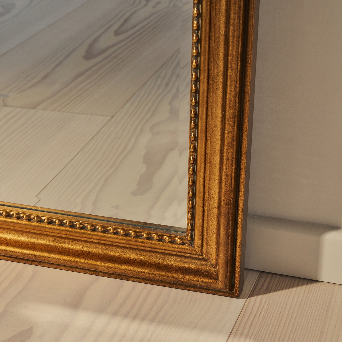 James - Gold Full Length Arched Mirror 189cm x 80cm