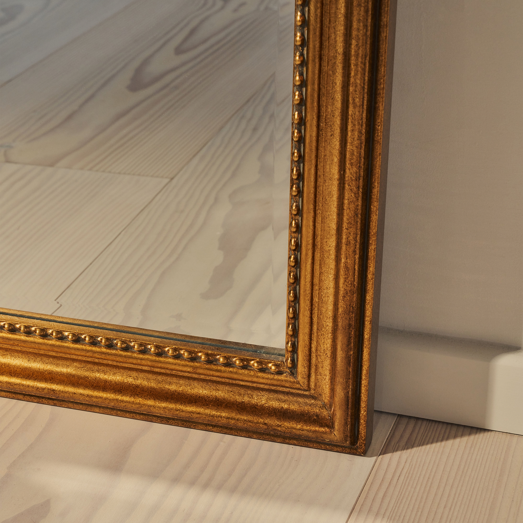 James - Gold Full Length Arched Mirror 189cm x 80cm