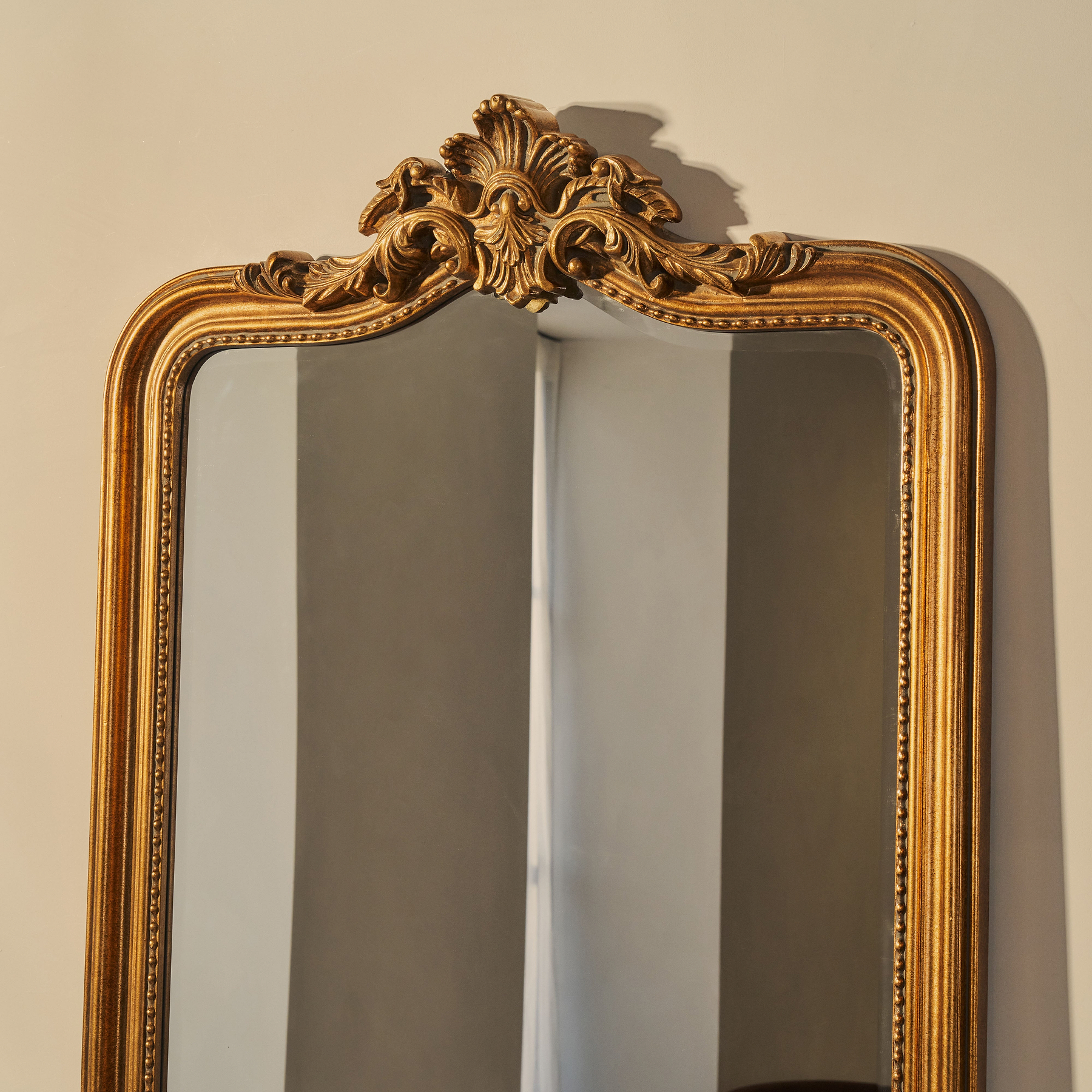 James - Gold Full Length Arched Mirror 189cm x 80cm
