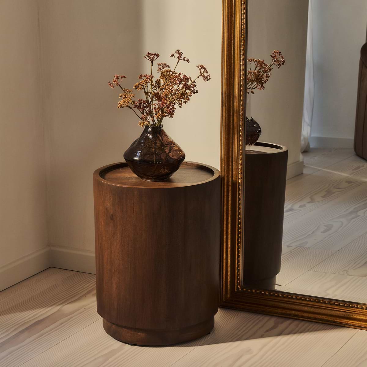 James - Gold Full Length Arched Mirror 189cm x 80cm