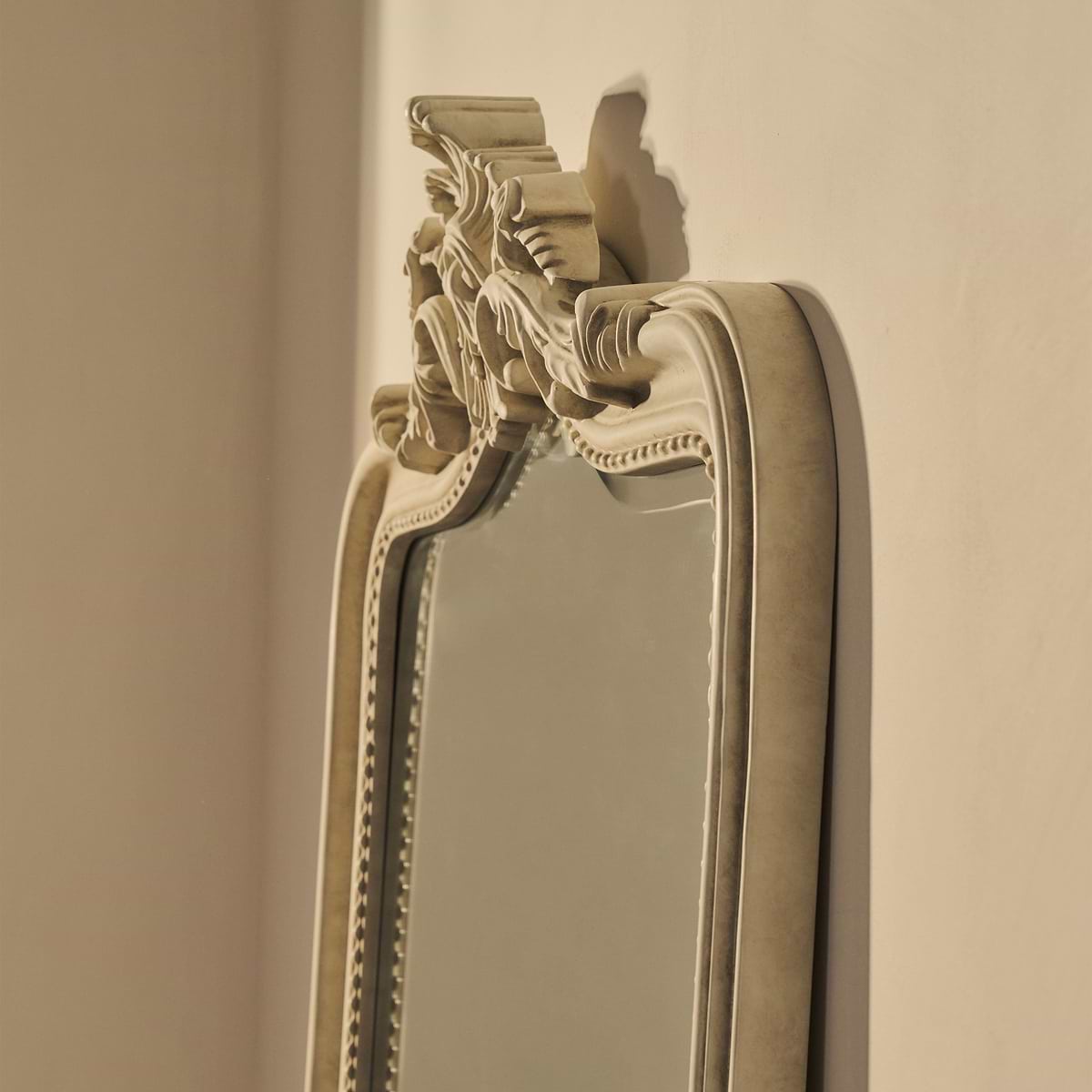 James - Concrete Full Length Arched Mirror 189cm x 80cm