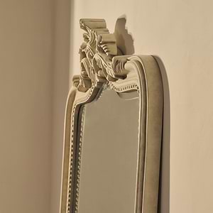 James - Concrete Full Length Arched Mirror 189cm x 80cm