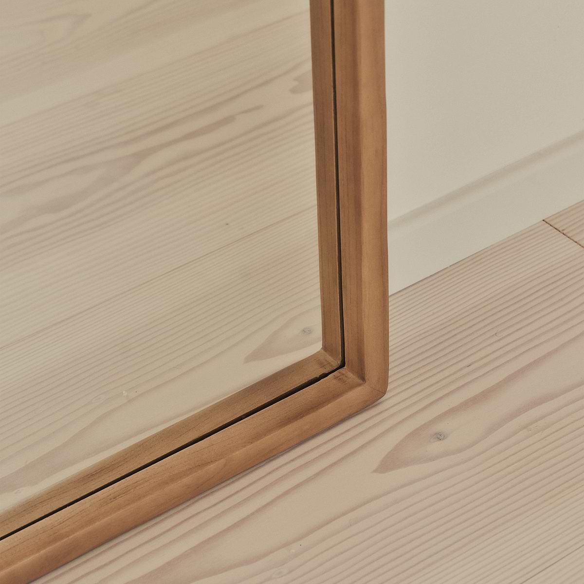 Arden - Warm Wood Full Length Wooden Mirror 180cm x 80cm