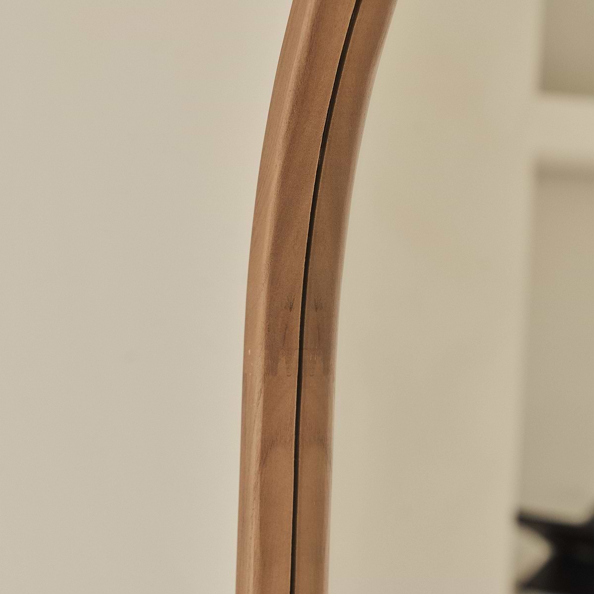Arden - Warm Wood Full Length Arched Wooden Mirror 160cm x 60cm