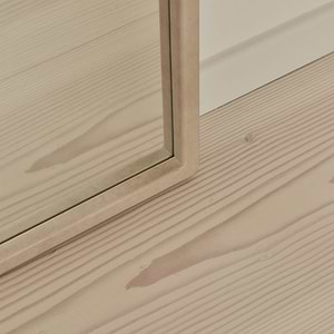 Arden - Concrete Full Length Wooden Mirror 140cm x 45cm