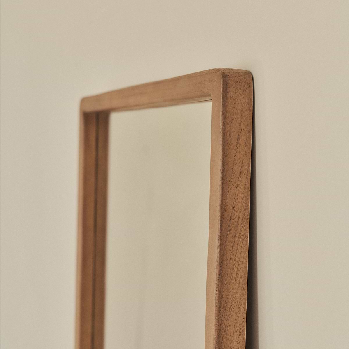Arden - Warm Wood Full Length Wooden Mirror 140cm x 45cm