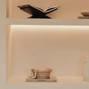 Luciana - Concrete Ribbed Bowl 25cm