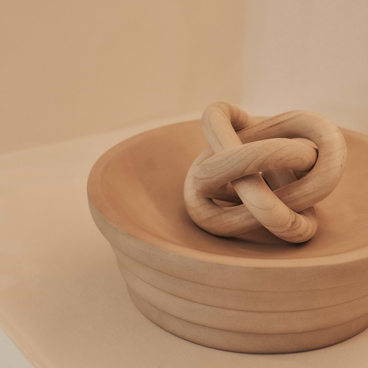 Luciana - Concrete Ribbed Bowl 30cm