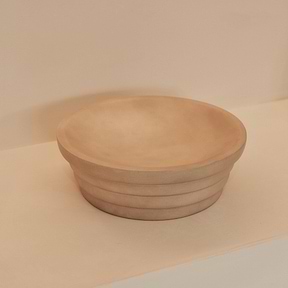 Luciana - Concrete Ribbed Bowl 30cm