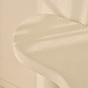 Savanna - Large Concrete Curved Wooden Console Table