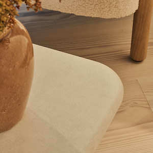 Alina - Concrete Square Large Wooden Coffee Table