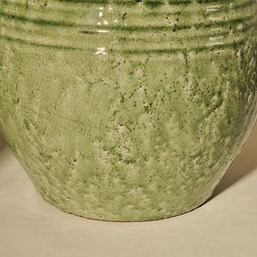 Cyra - Jade Green Gloss Ceramic Vase