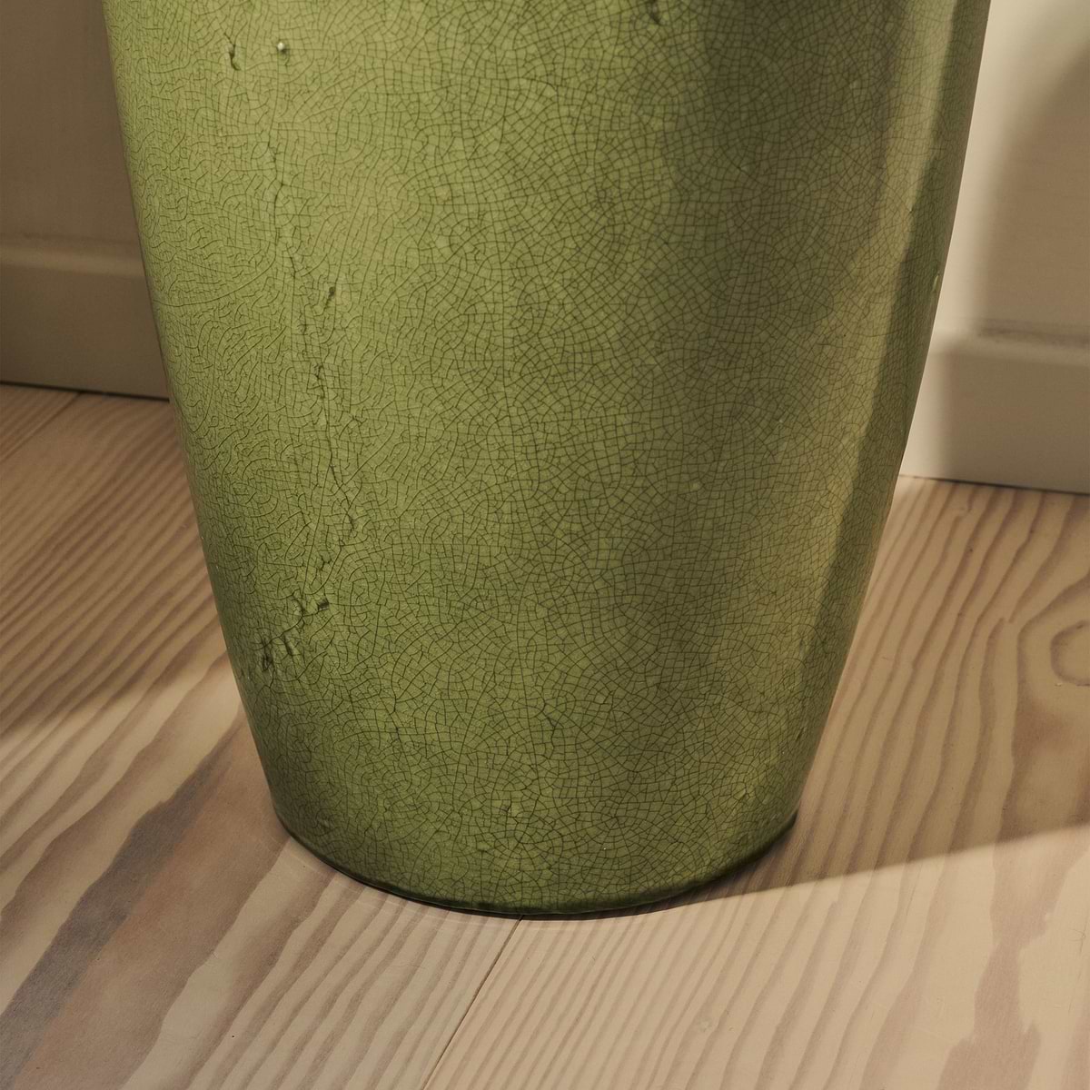 Cadira - Large Jade Green Gloss Ceramic Vase