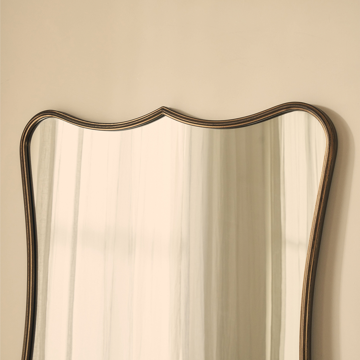 Elise - Antique Bronze Full Length Art Deco Metal Mirror 180cm x 90cm