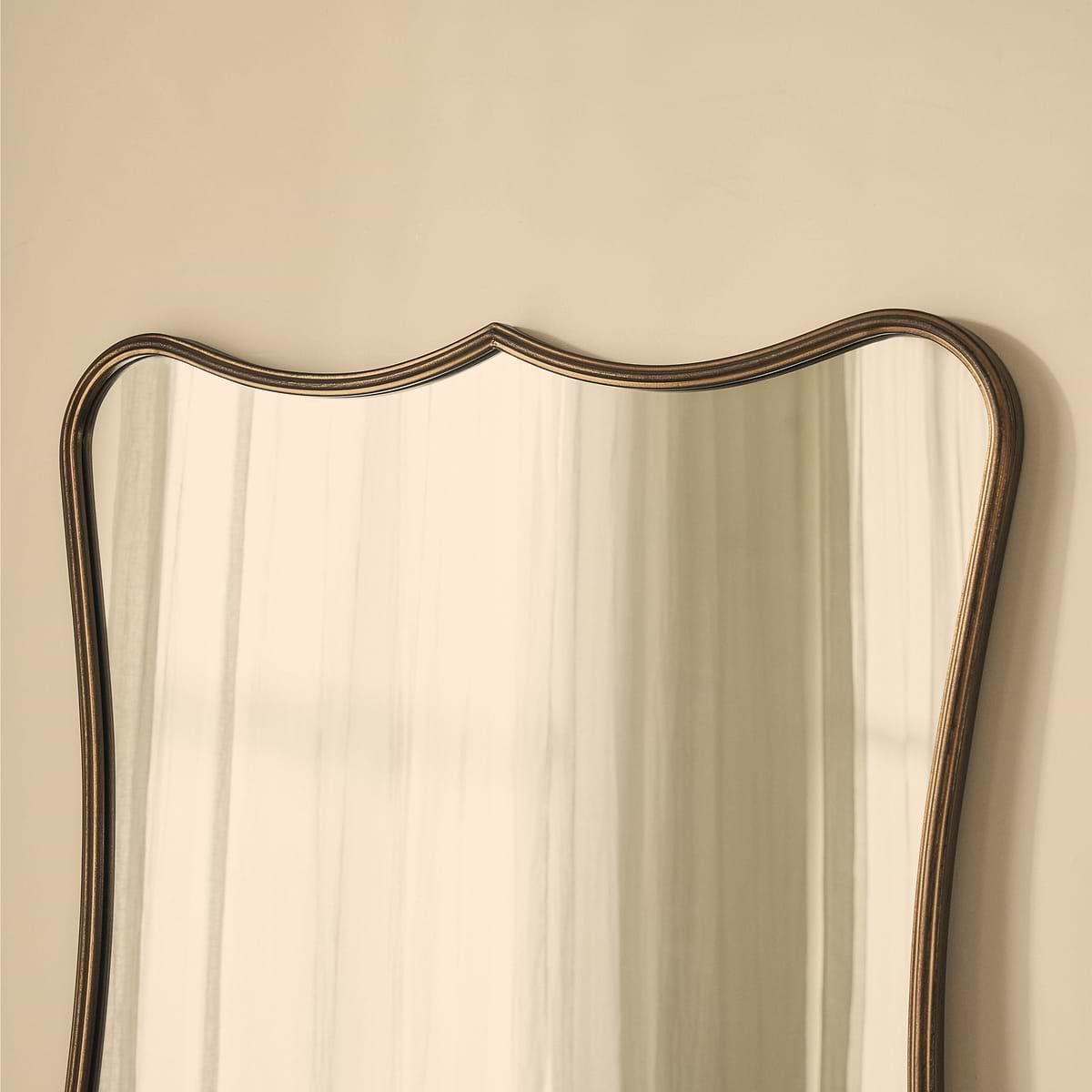 Elise - Antique Bronze Full Length Art Deco Metal Mirror 180cm x 90cm