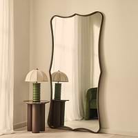 Elise - Antique Bronze Full Length Art Deco Metal Mirror 180cm x 90cm