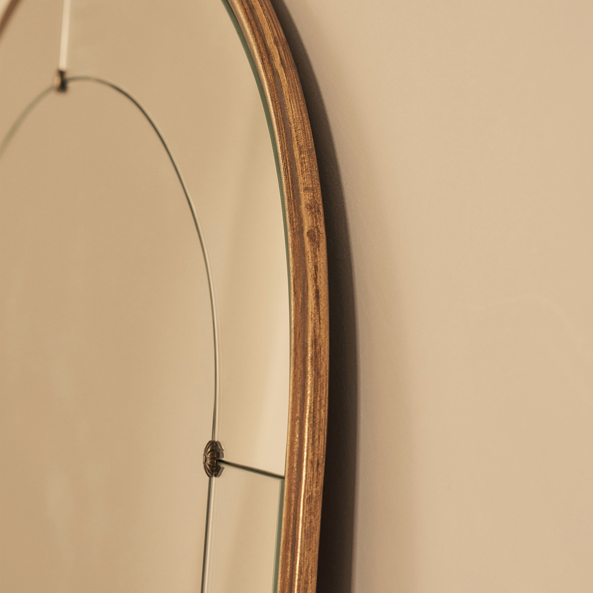 Venosa - Full Length Gold Arched Metal Mirror 180cm x 100cm