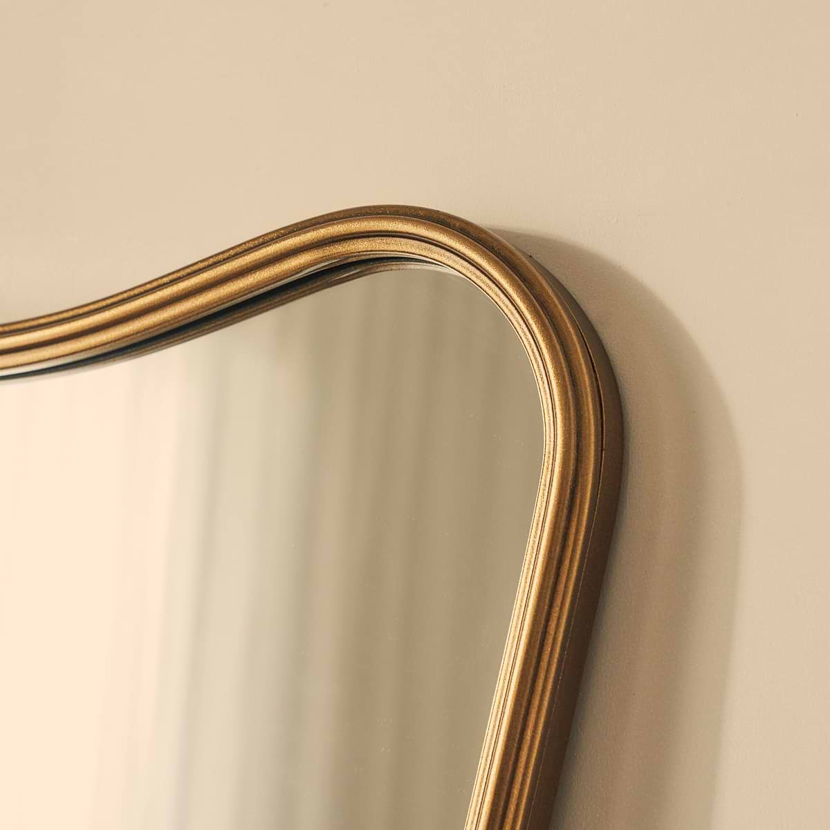 Elise - Gold Full Length Art Deco Metal Mirror 180cm x 90cm