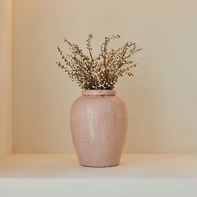 Portera - Blushed Pink Gloss Ceramic Vase