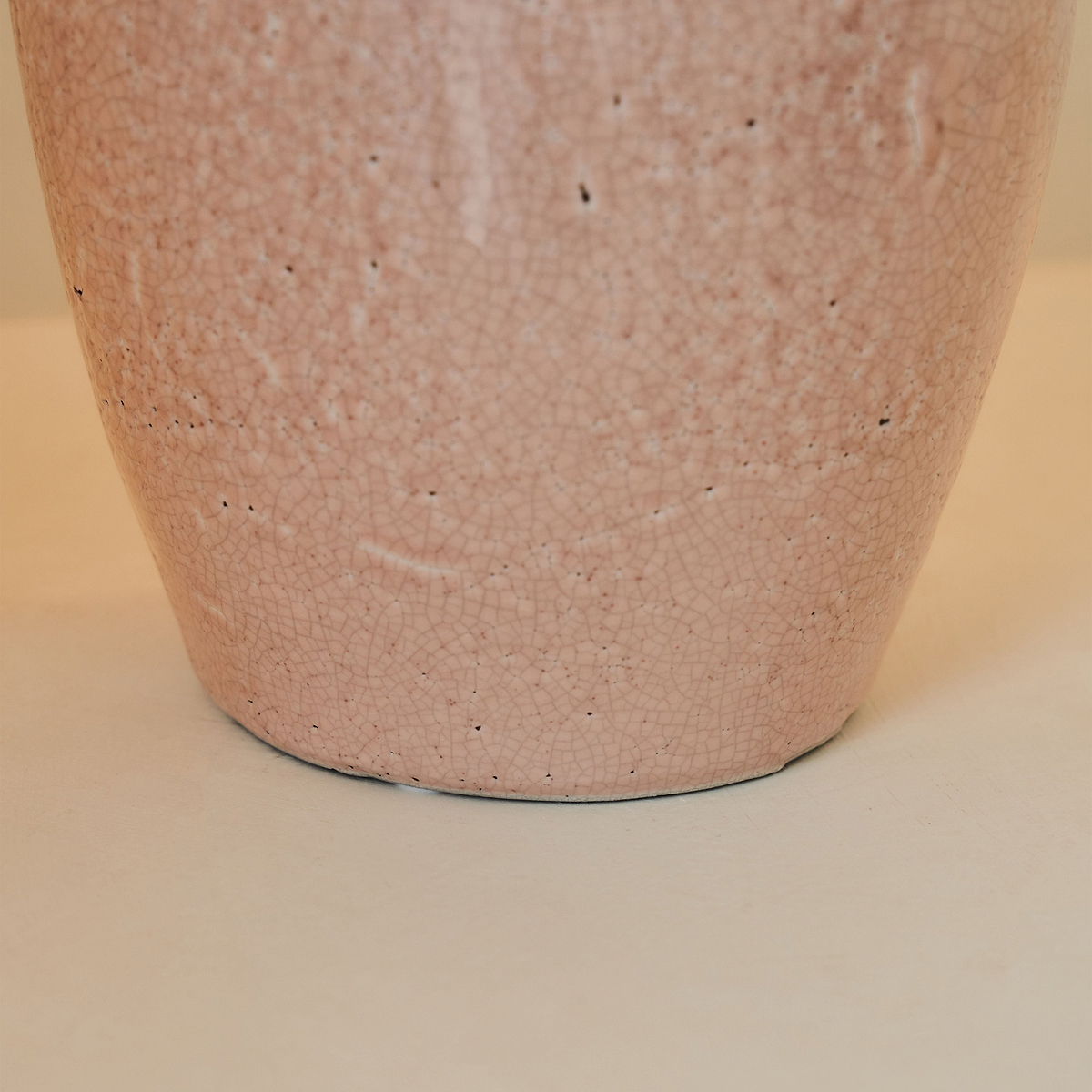 Portera - Blushed Pink Gloss Ceramic Vase