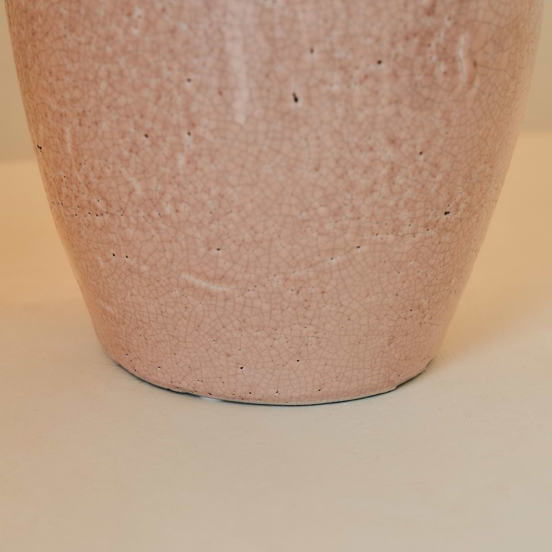 Portera - Blushed Pink Gloss Ceramic Vase