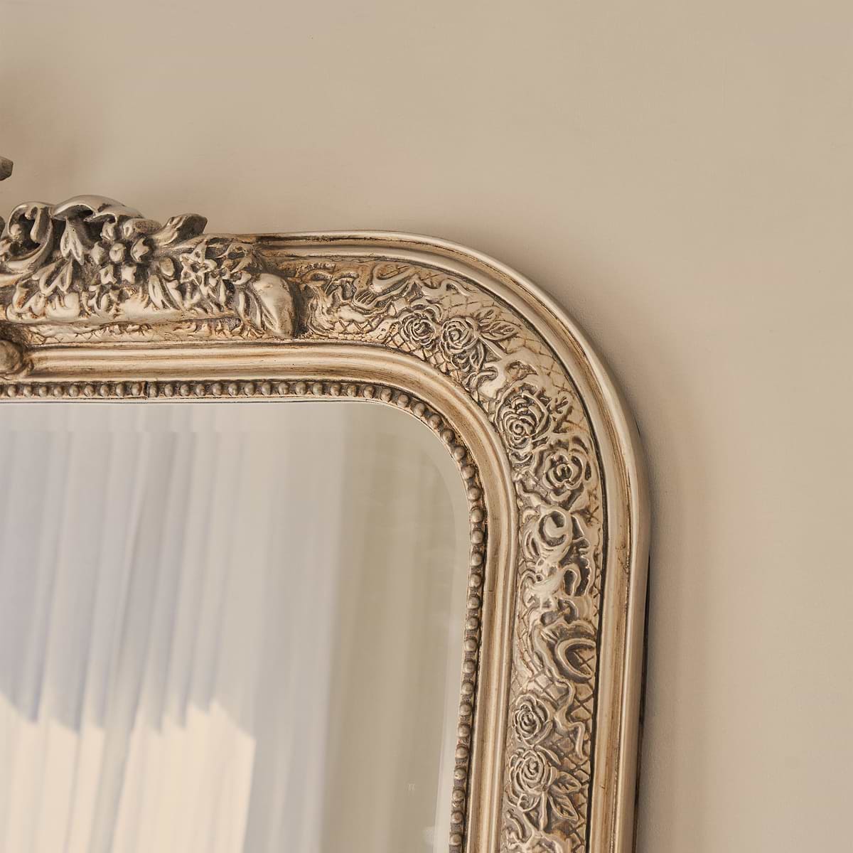 Kensington - Full Length Champagne Ornate Mirror 196cm x 100cm