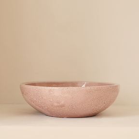 Portera - Blushed Pink Gloss Ceramic Decorative Bowl