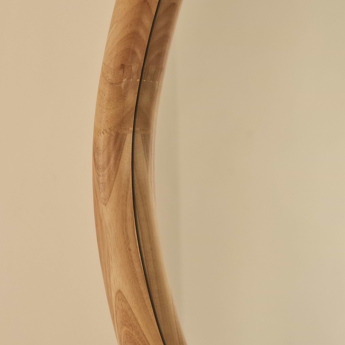 Aaliyah - Light Wood Irregular Wall Mirror 150cm x 75cm