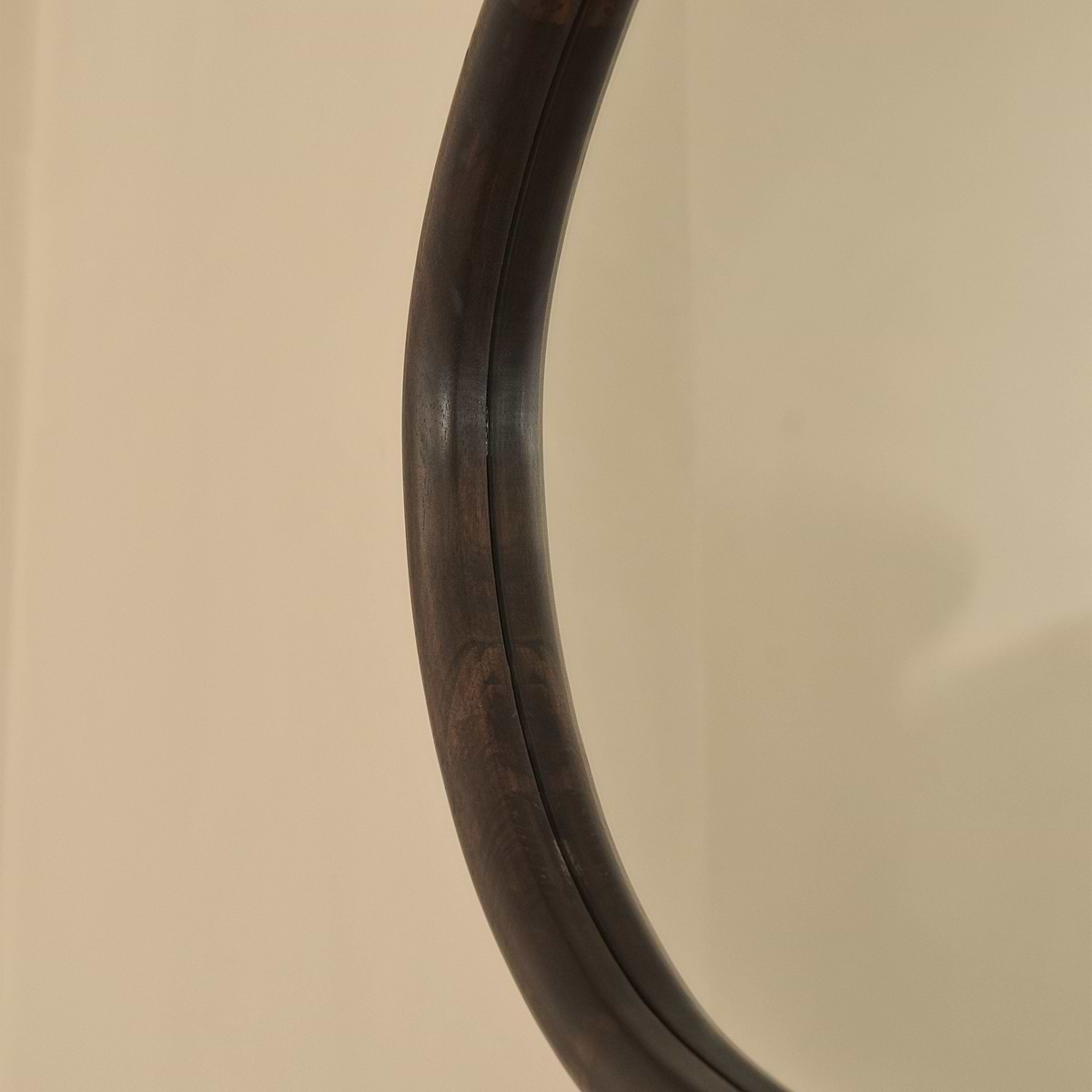 Aaliyah - Dark Wood Irregular Wall Mirror 150cm x 75cm