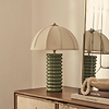Odette - Olive Green Dome Shade Table Lamp