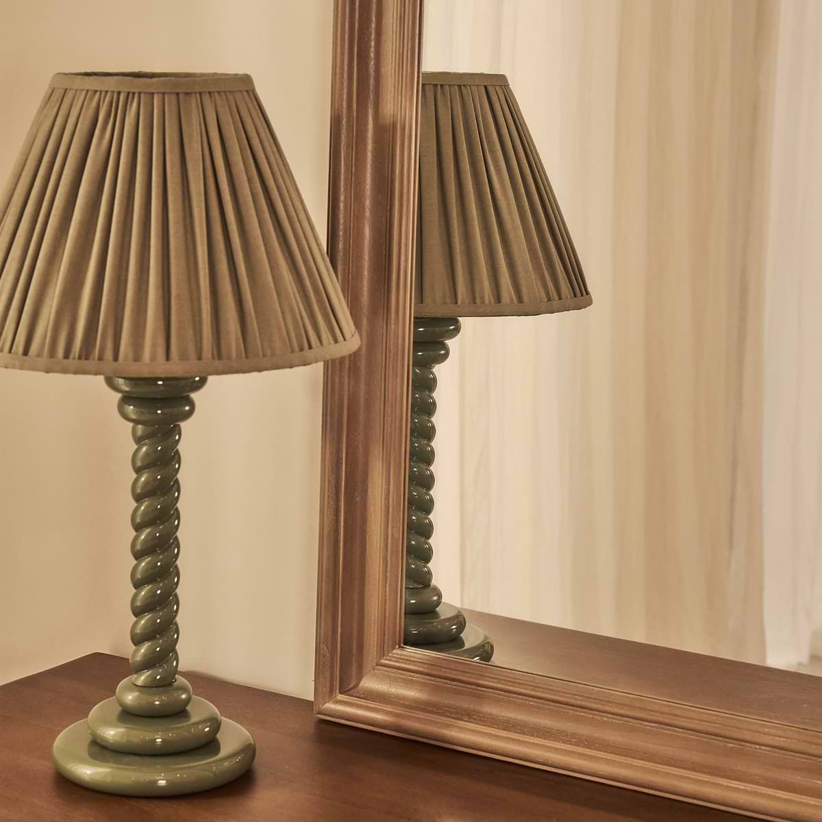 Melilla - Washed Wood Arched Mirror 120cm x 80cm