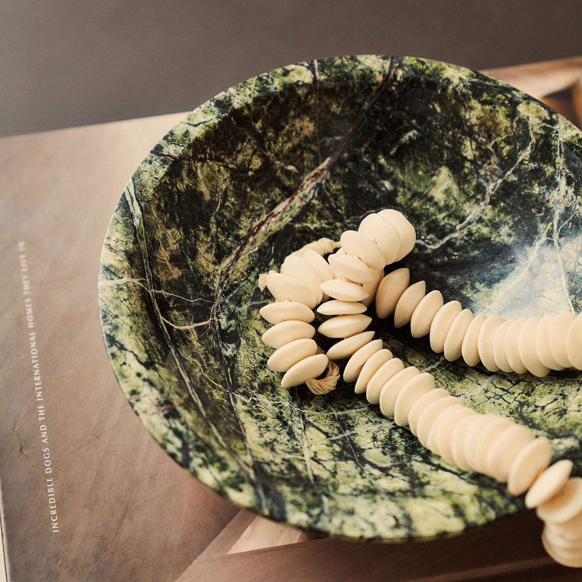 Marbelle - Green Marble Decorative Bowl