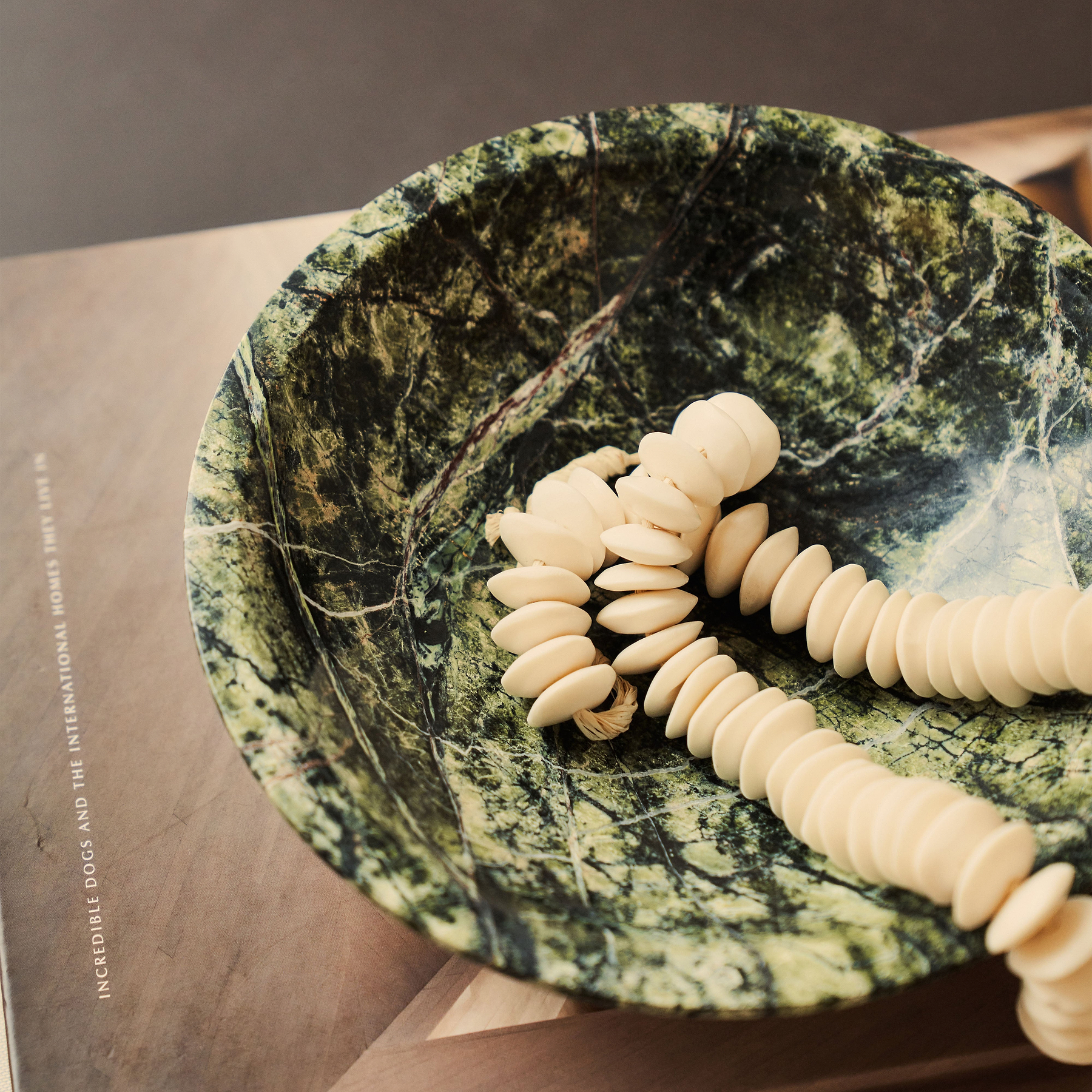 Marbelle - Green Marble Decorative Bowl