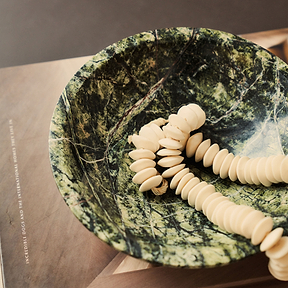 Marbelle - Green Marble Decorative Bowl