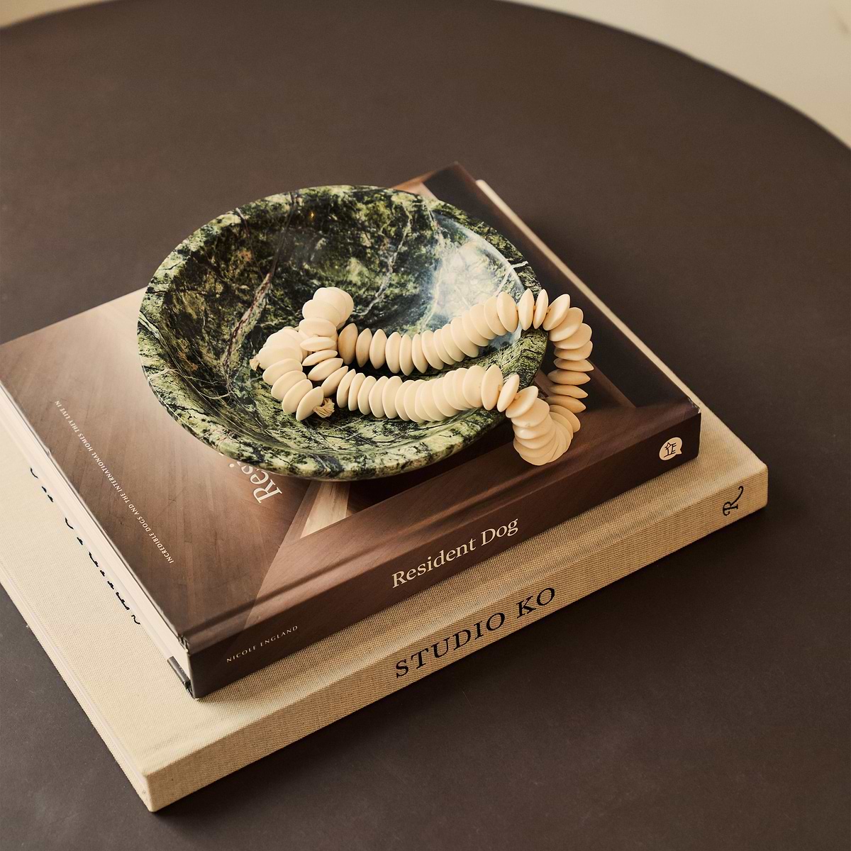 Marbelle - Green Marble Decorative Bowl