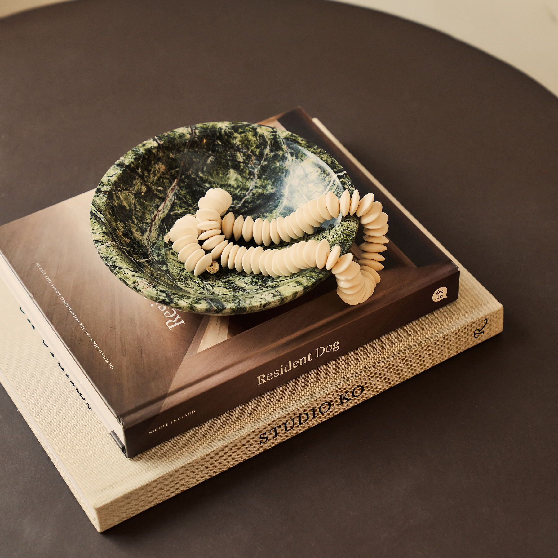 Marbelle - Green Marble Decorative Bowl