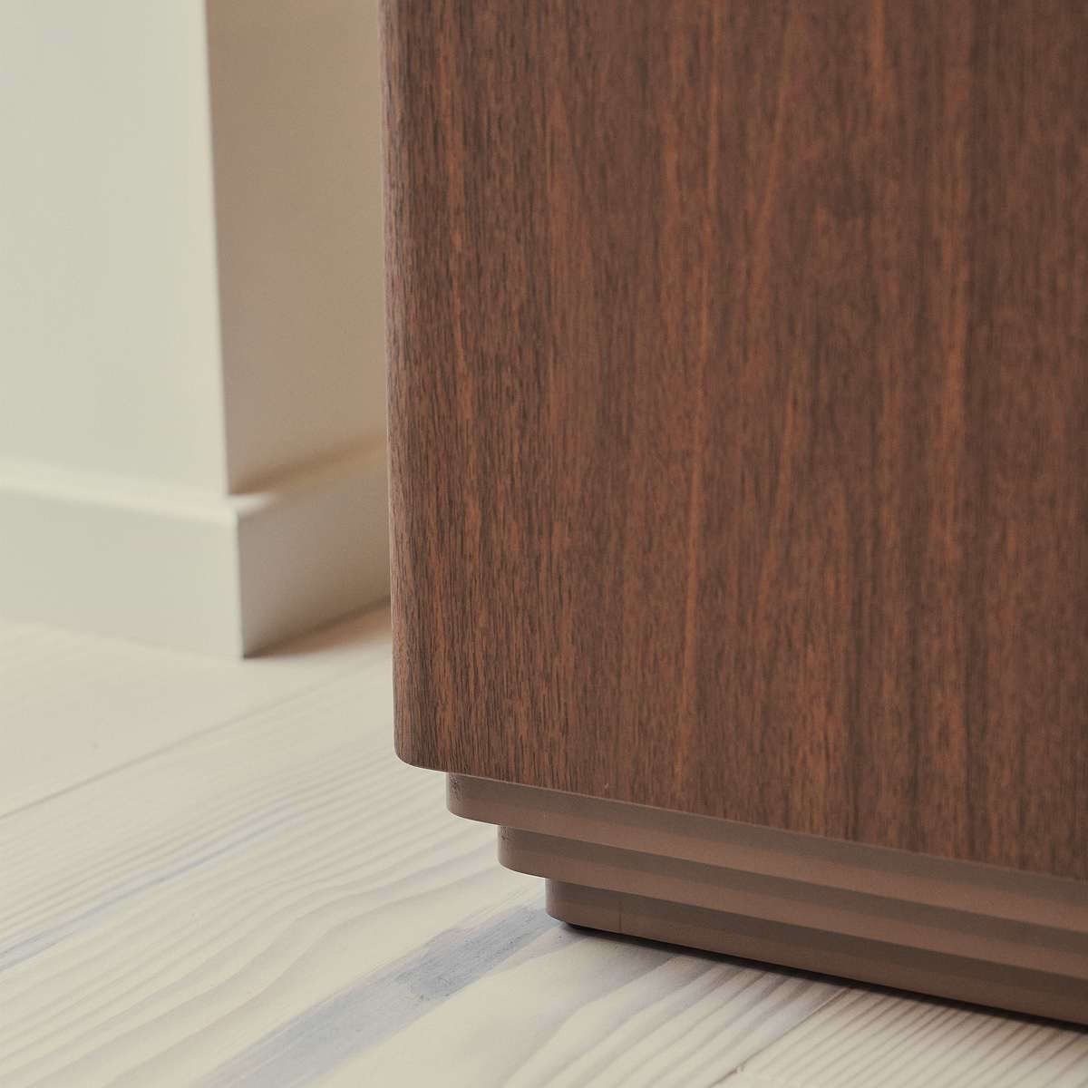 Luciana - Dark Wood Rectangular Side Table