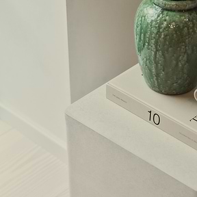 Luciana - Concrete Rectangular Side Table