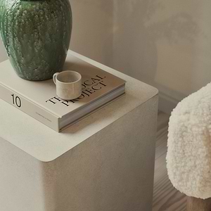 Luciana - Concrete Rectangular Side Table