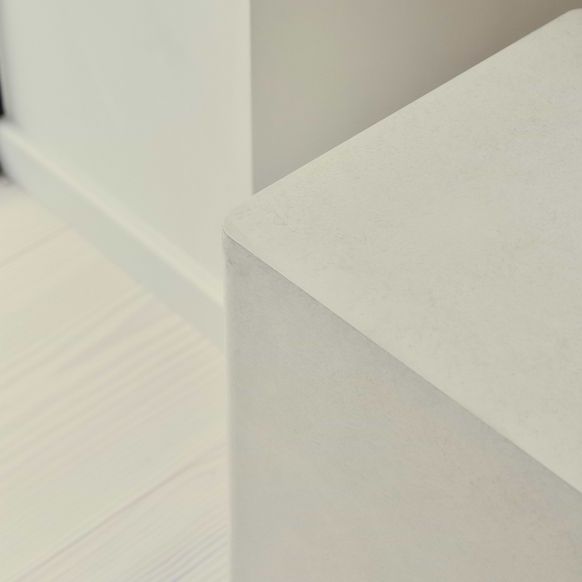 Luciana - Concrete Rectangular Side Table