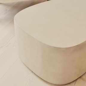 Arlo - Concrete Irregular Extra Large Coffee Table