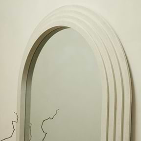 Luciana - Full Length Arched Concrete Mirror 196cm x 104cm