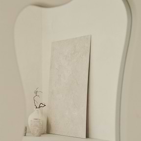 Elara - Full Length Irregular Concrete Mirror 190cm x 90cm